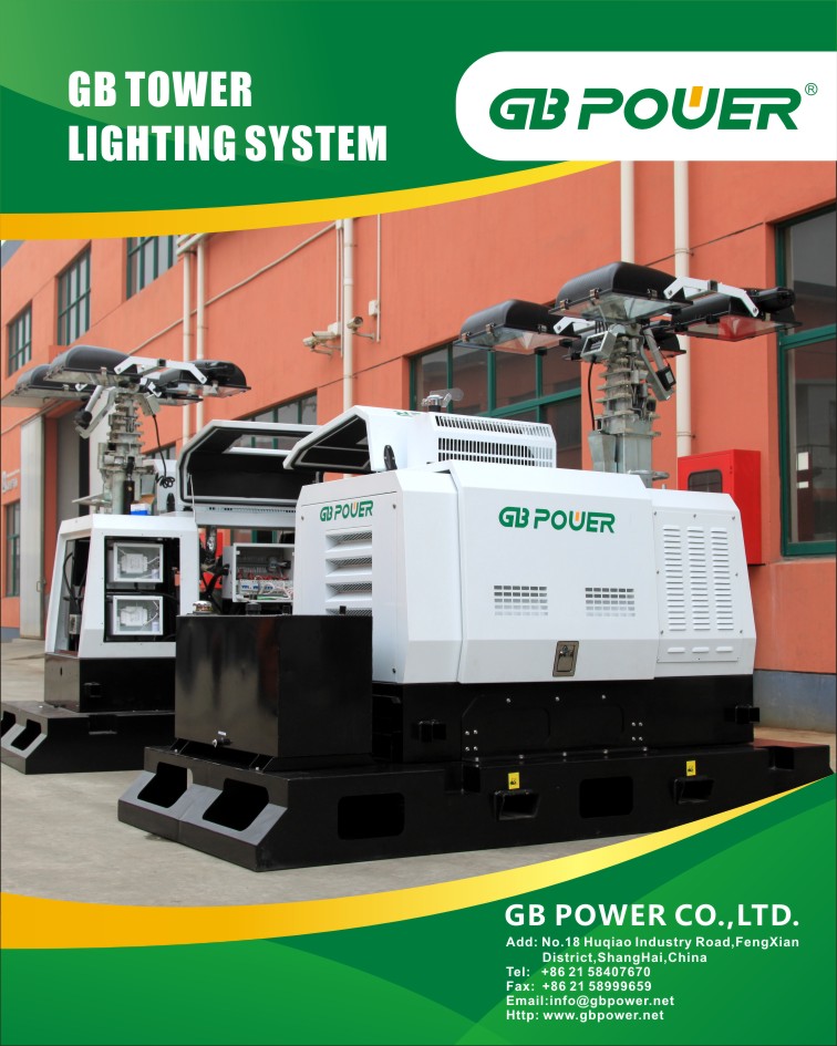 LIGHTING TOWER POWERED BY GB(60HZ)