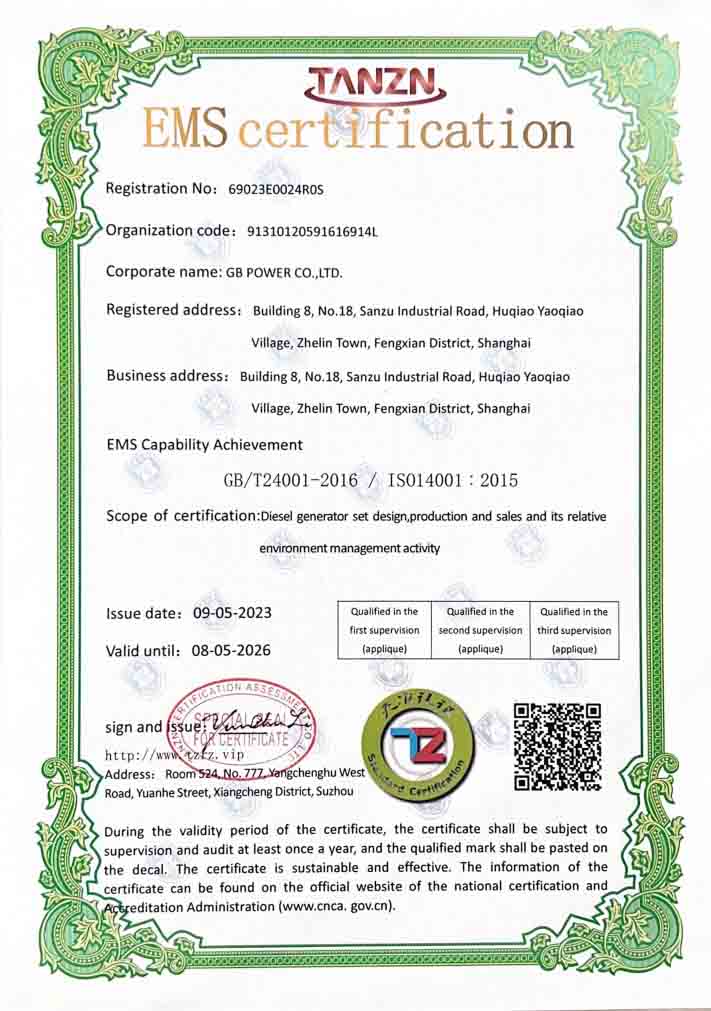 ISO CERTIFICATION -2023 E